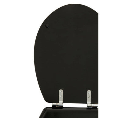 Black Panel Effect Toilet Seat