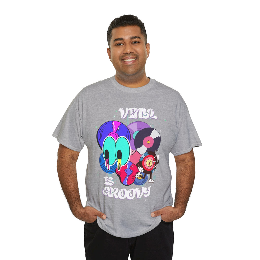 Vinyl Is Groovy Men's T-Shirt