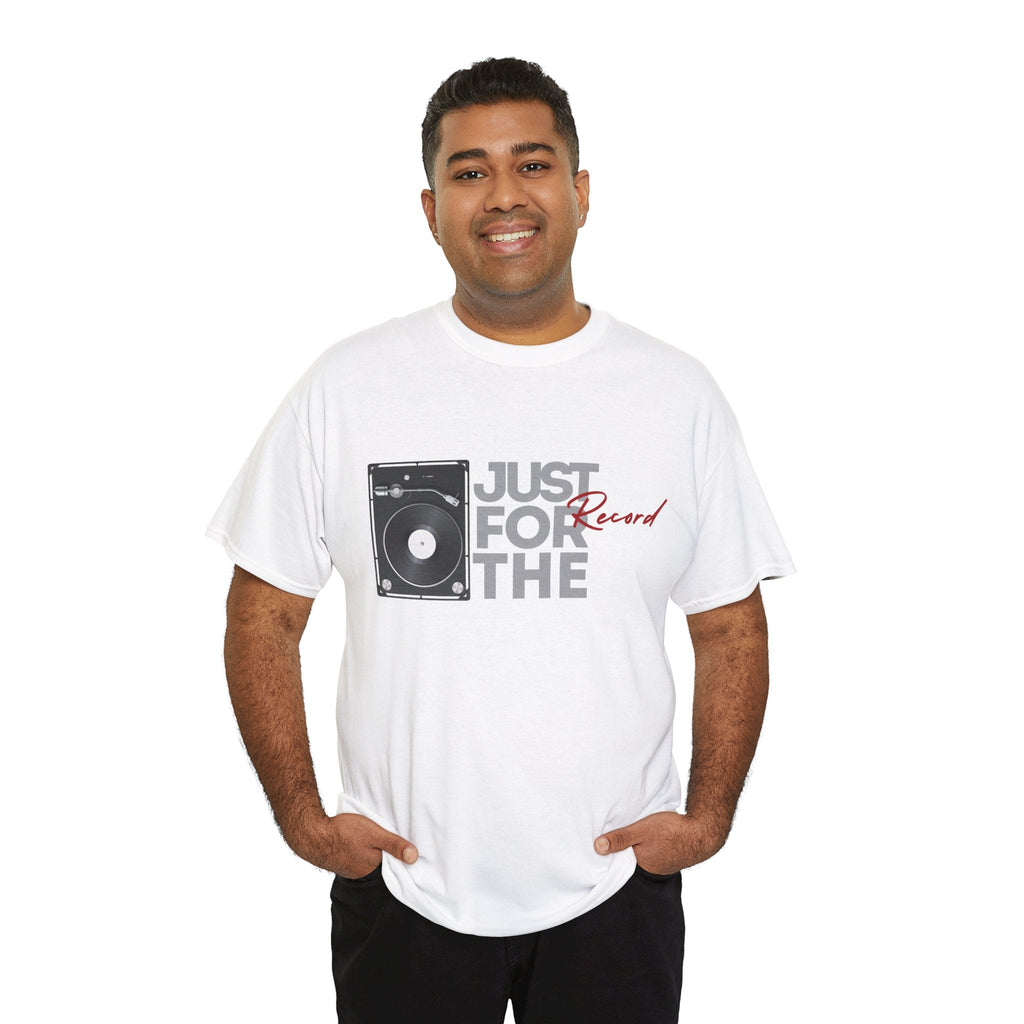 Just for the Record Men's Vinyl T-Shirt