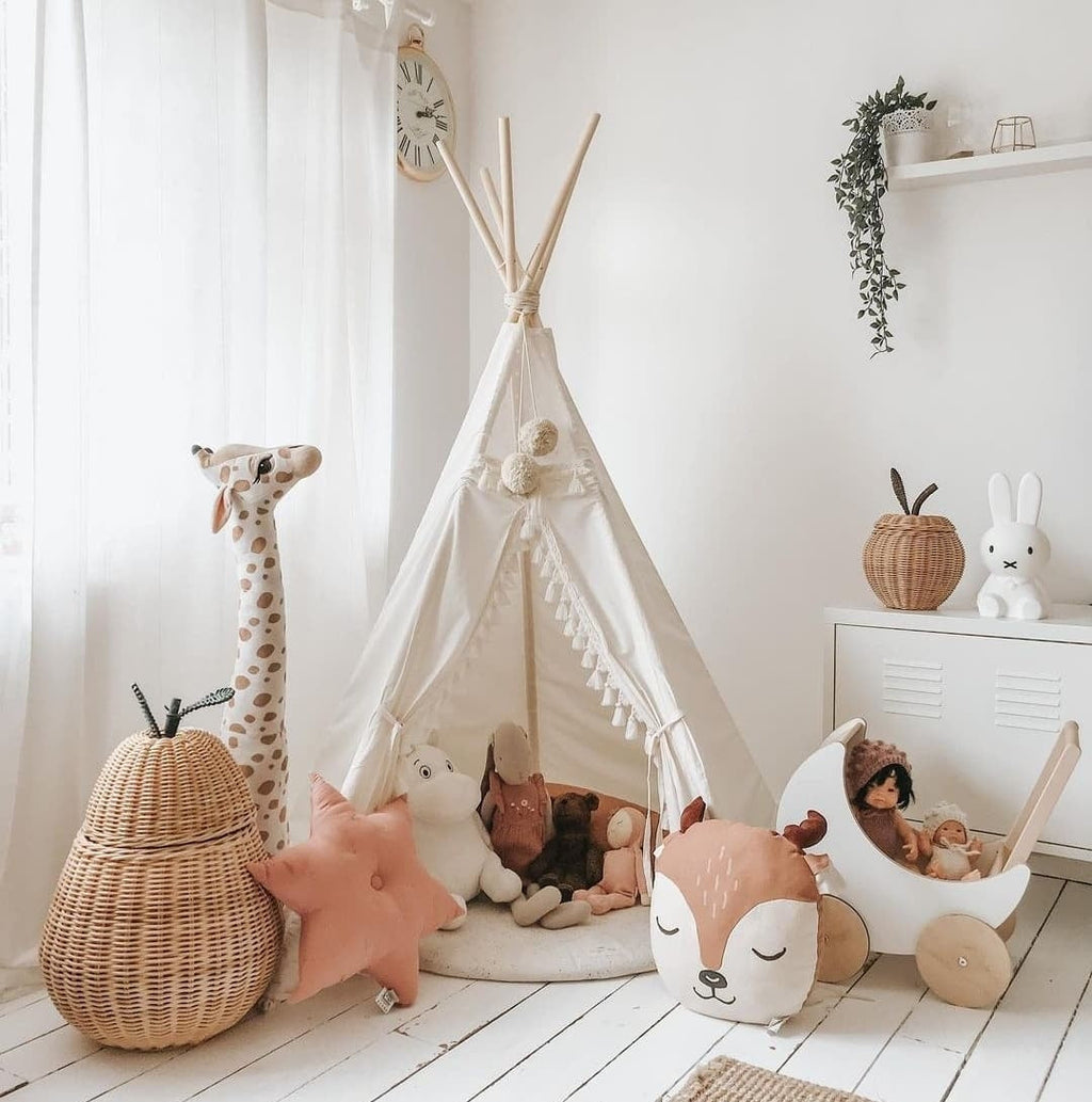 Boho Kids Teepee with Tassels