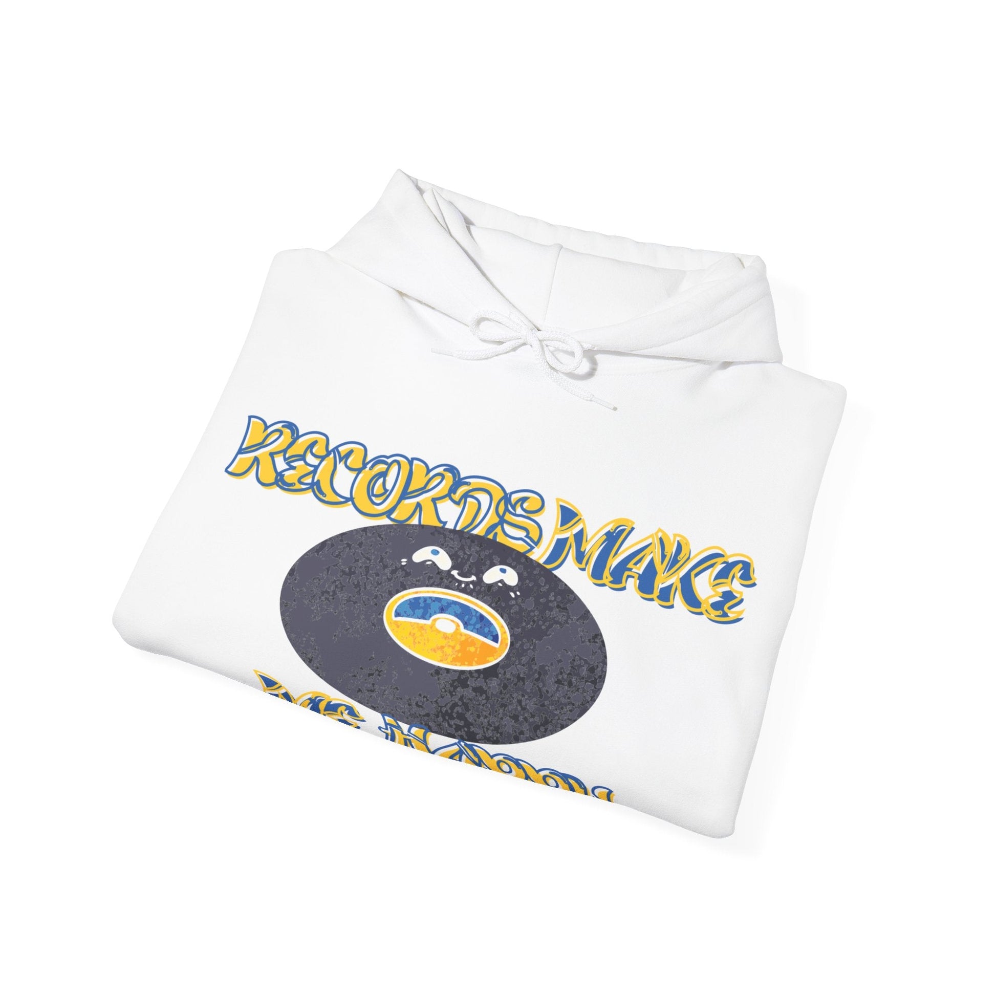Records Make Me Happy Men's Hoodie