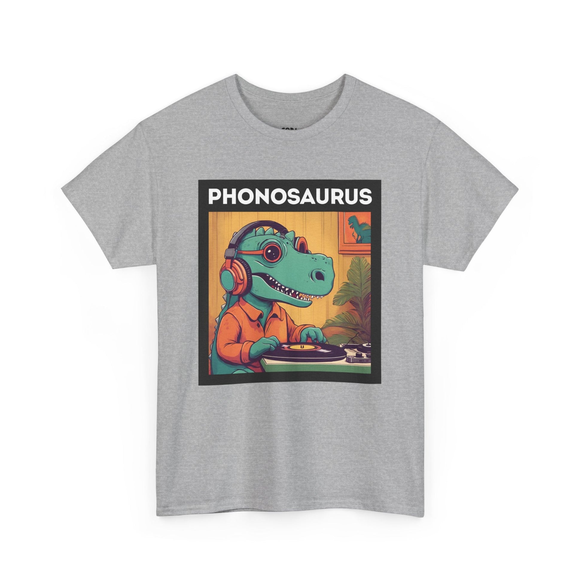 Phonosaurus Men's Vinyl T-Shirt