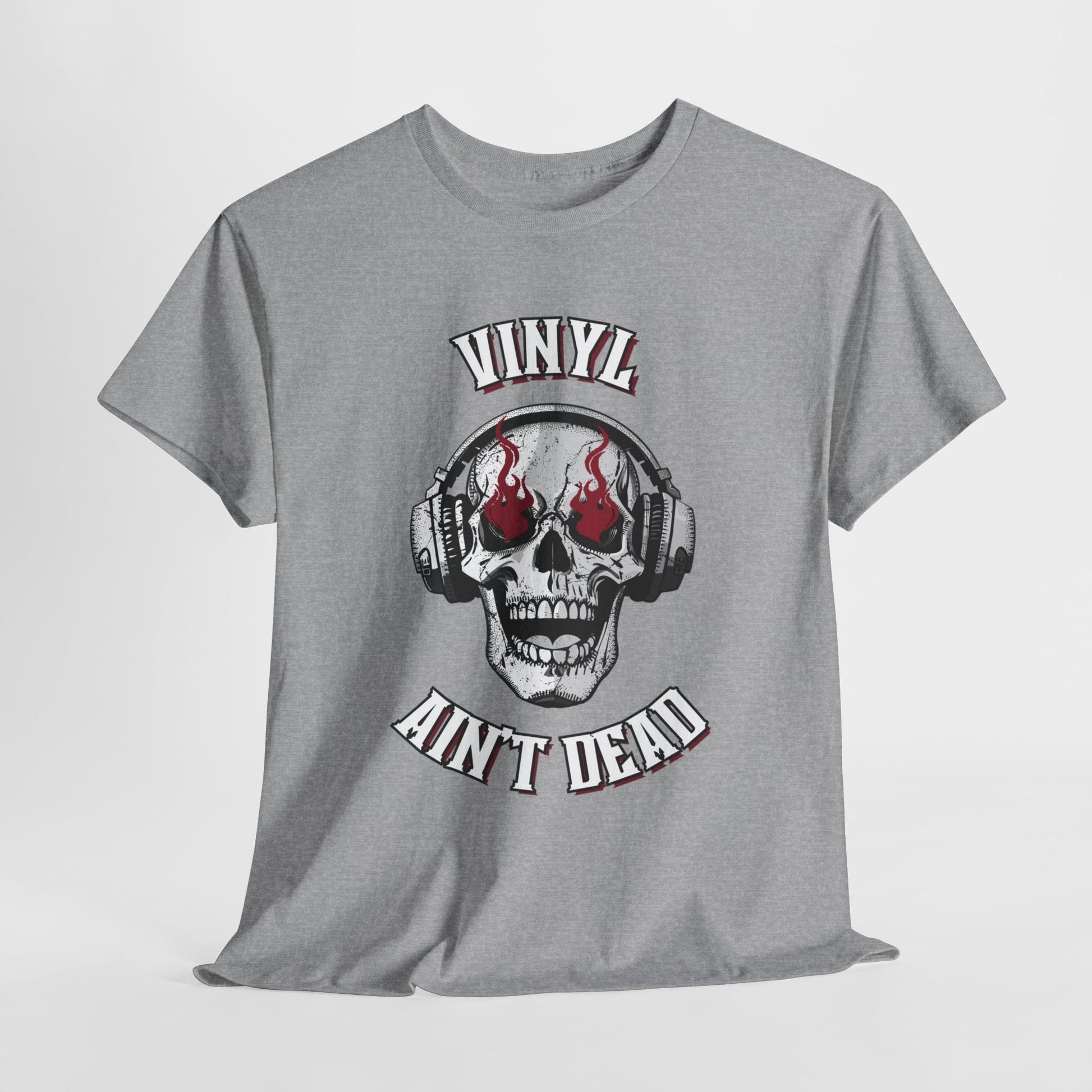 Vinyl Ain't Dead Skull Men's T-Shirt