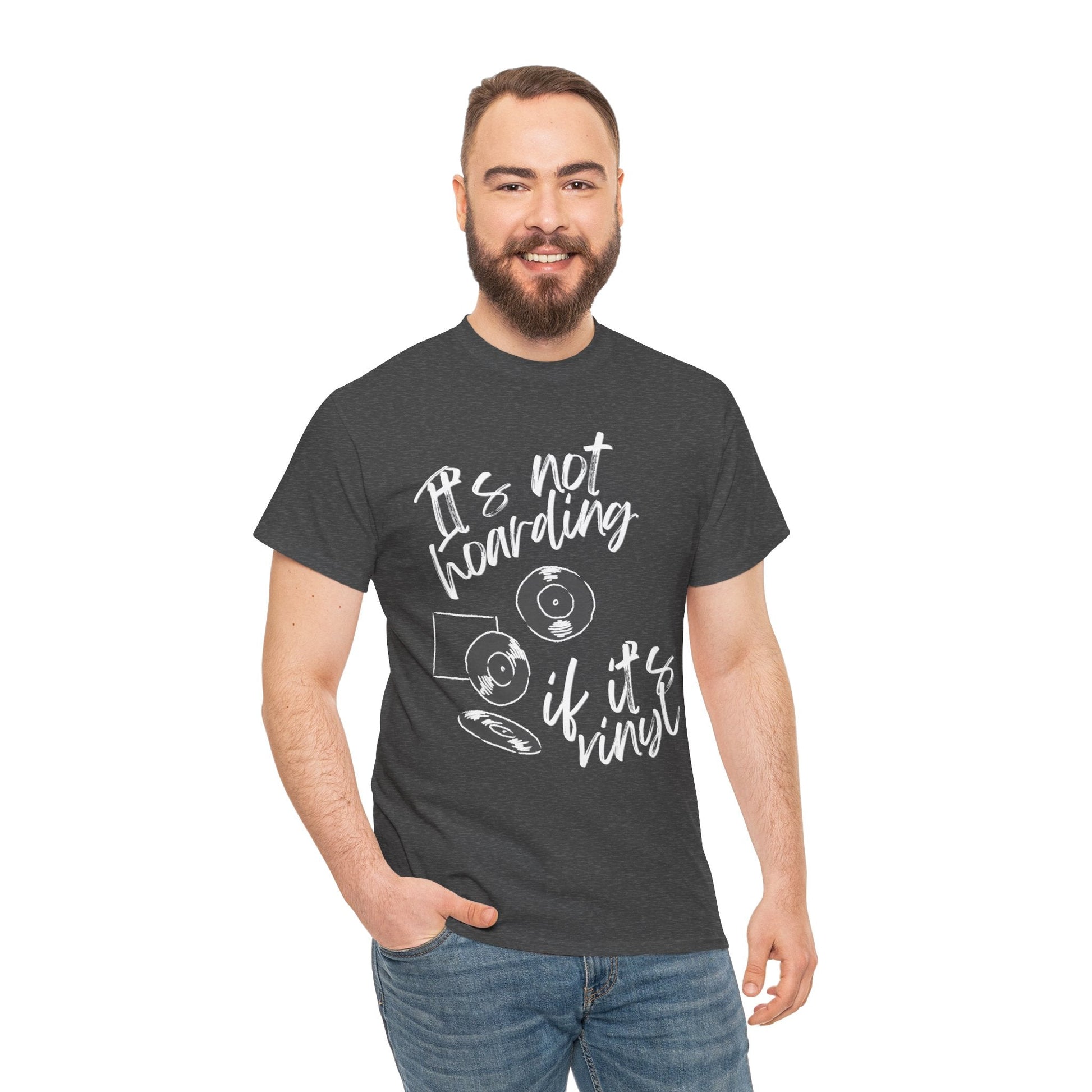 It's Not Hoarding If It's Vinyl Men's T-Shirt