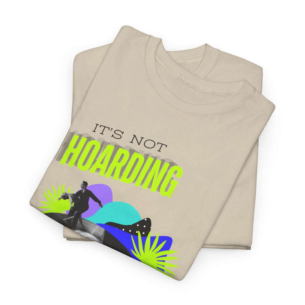 It's Not Hoarding If It's Vinyl Fluorescent Men's T-Shirt
