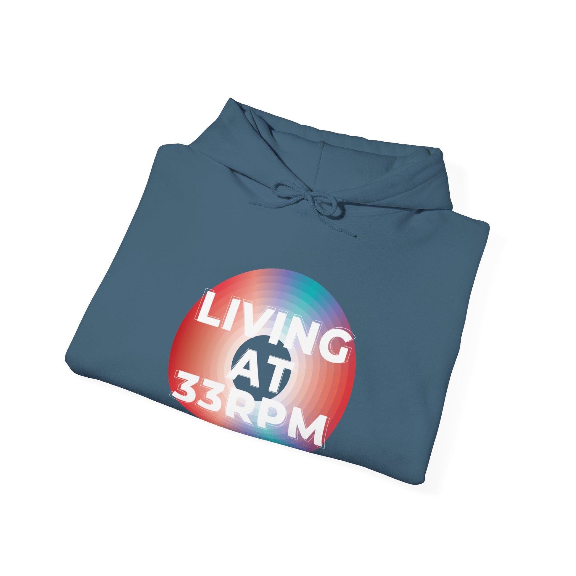Living at 33rpm Men's Hoodie