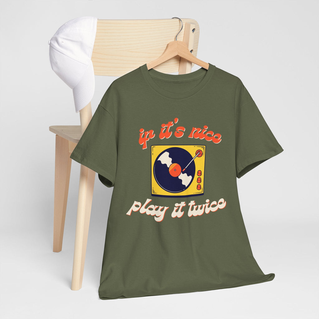 If It's Nice Play It Twice Vinyl T-Shirt
