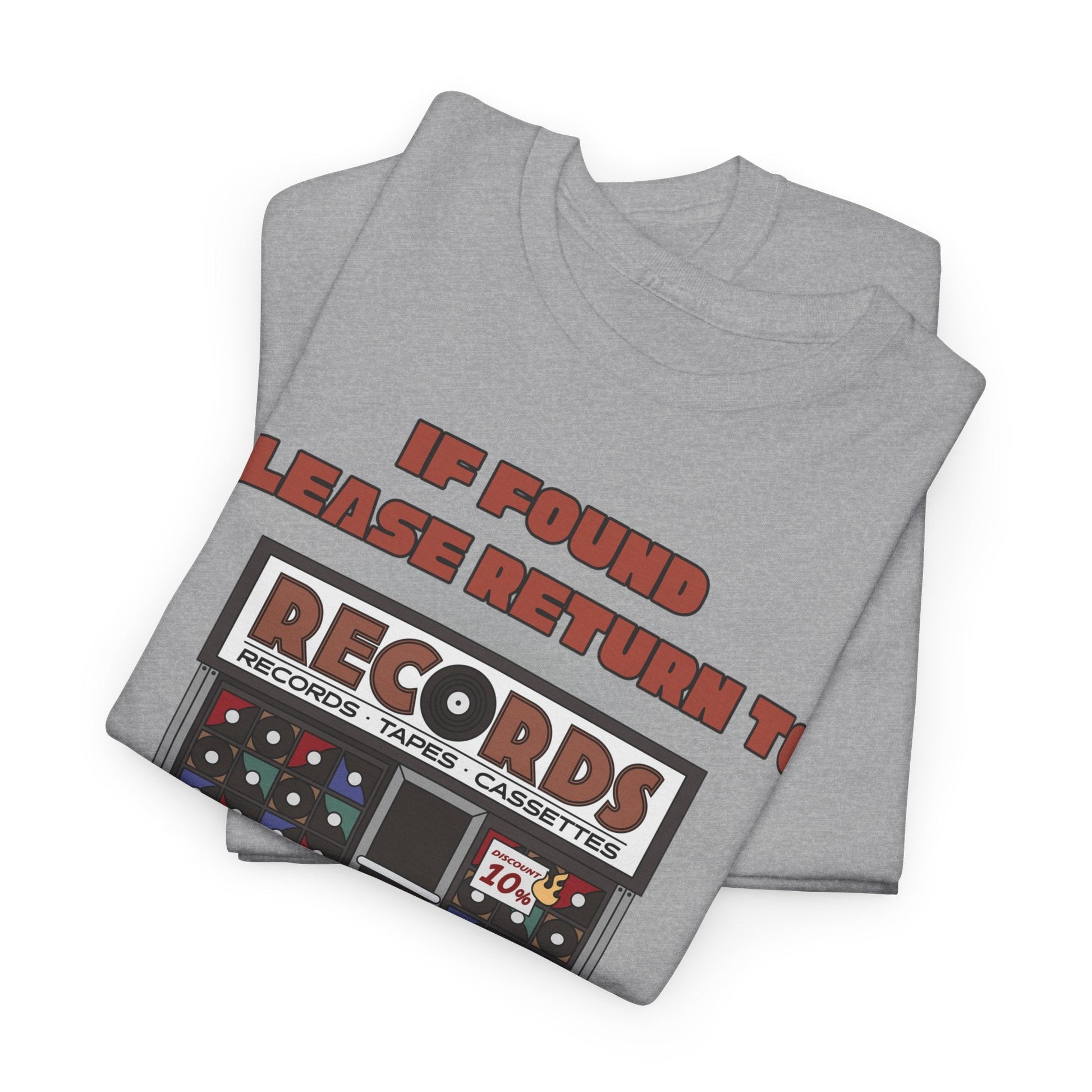 If Found, Please Return to the Record Store Men's T-Shirt