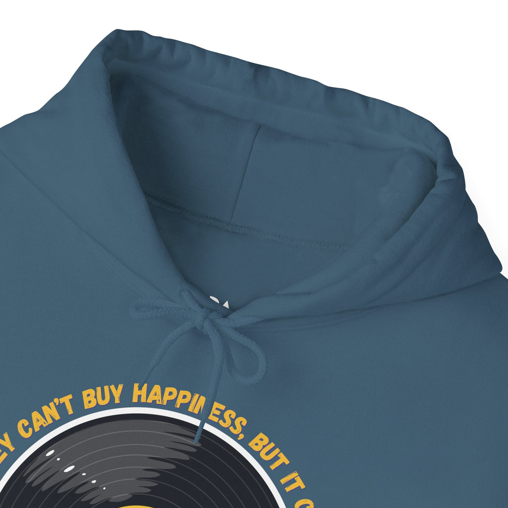 Money Can't Buy Happiness But It Can Buy Vinyl Men's Hoodie
