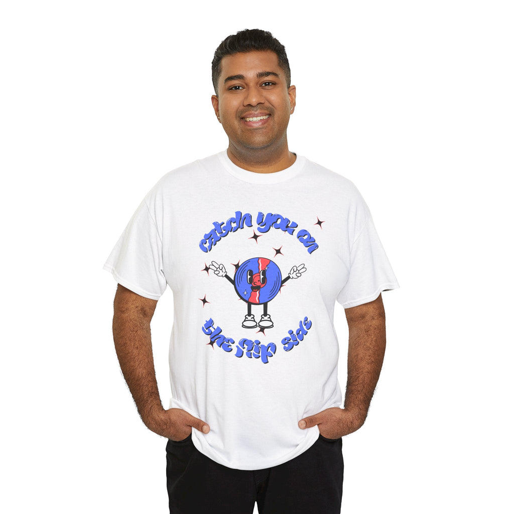 Catch You On The Flip Side Men's Vinyl T-Shirt