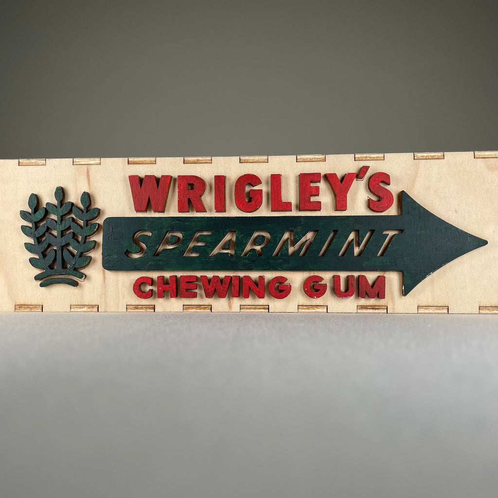 Wrigley's Gum Box Flatpack Model Kit