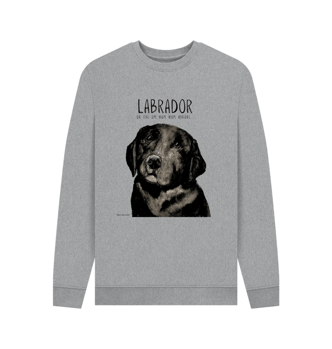 Feast Mode Activated Black Labrador Sweatshirt