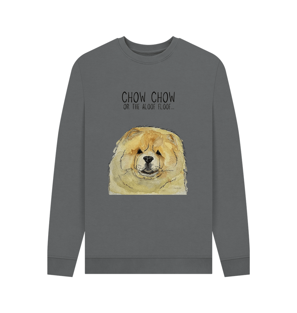 Fawn Chow Chow Aloof Floof Men's Crewneck Sweatshirt