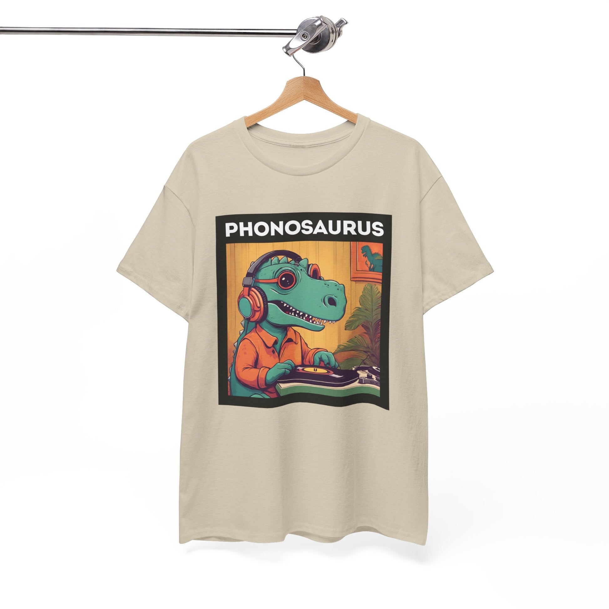 Phonosaurus Men's Vinyl T-Shirt