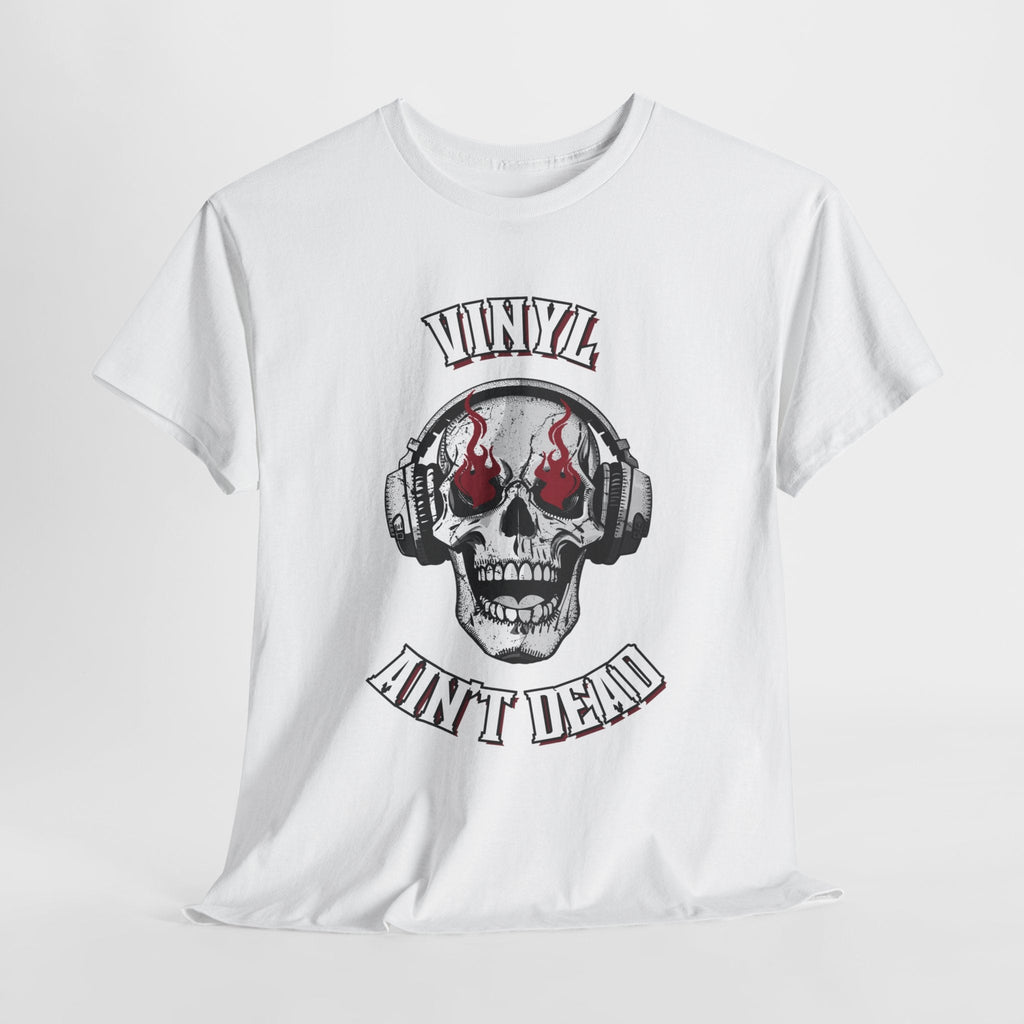 Vinyl Ain't Dead Skull Men's T-Shirt