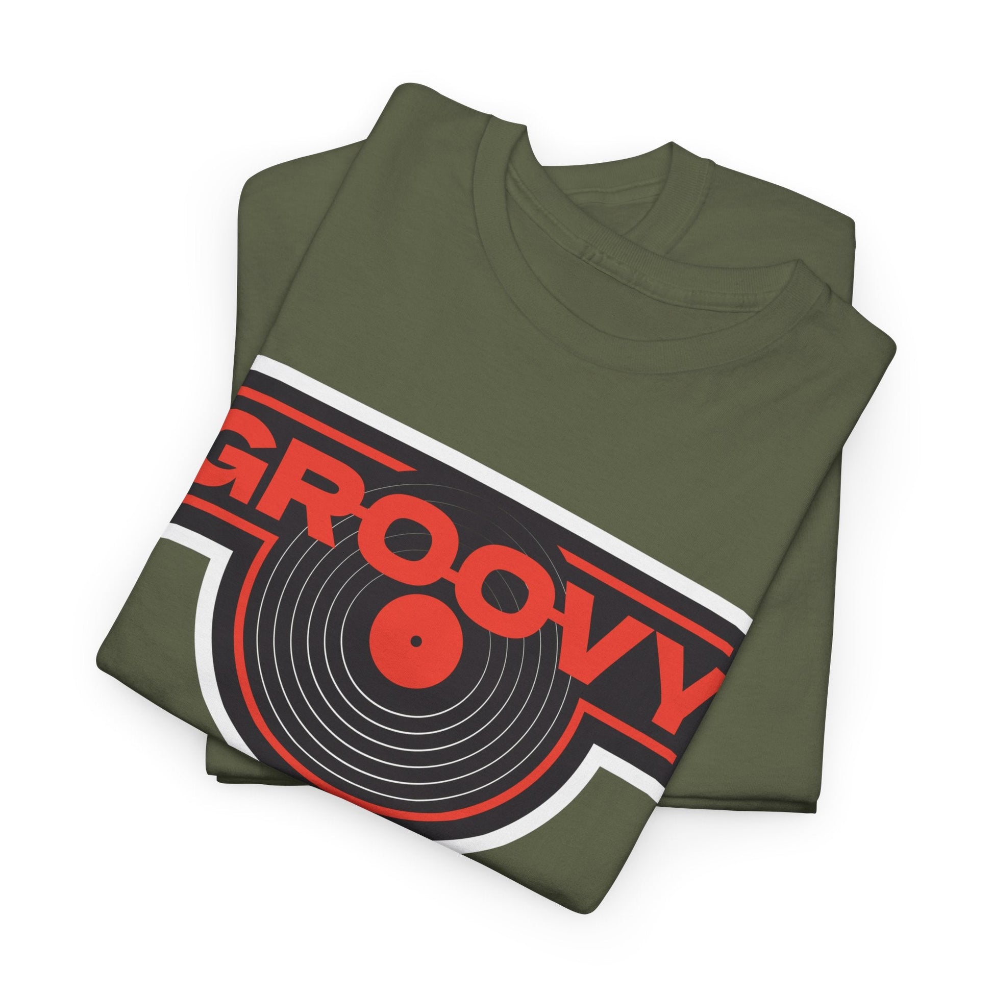 Groovy Men's Vinyl Records T-Shirt