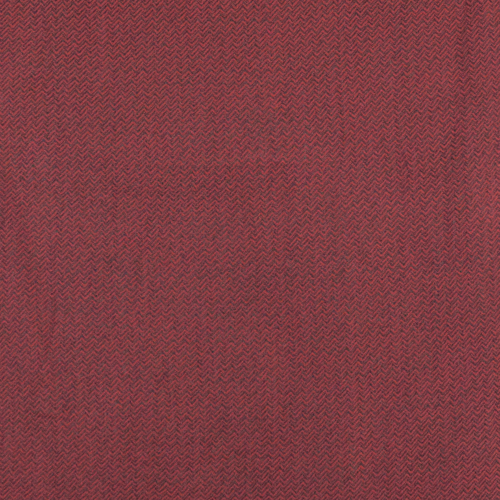 Orange Grey Chevron Weave Merino Wool Scarf