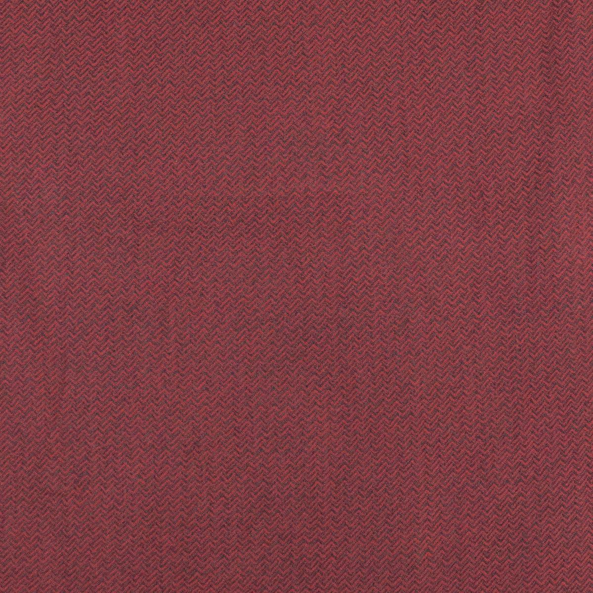 Orange Grey Chevron Weave Merino Wool Scarf