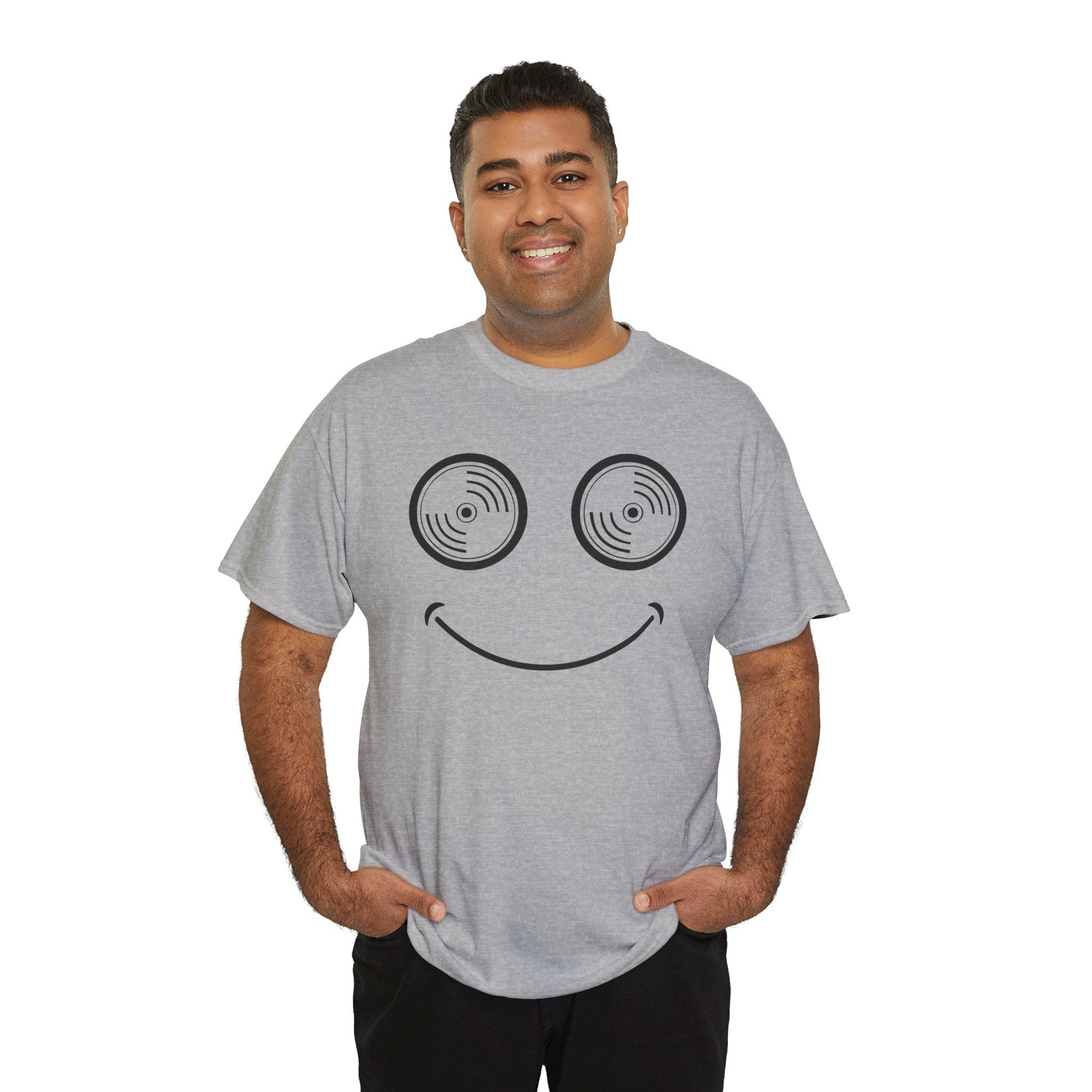 Vinyl Makes Me Happy Men's T-Shirt