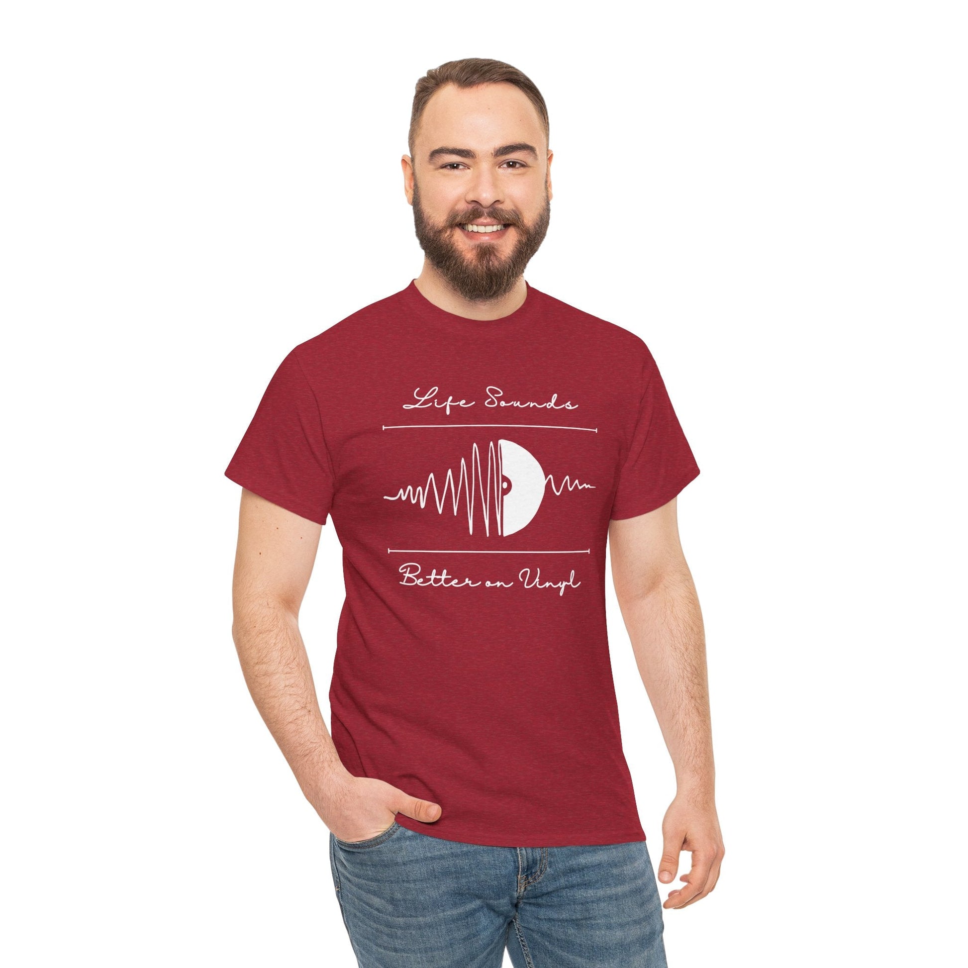 Life Sounds Better on Vinyl Men's T-Shirt