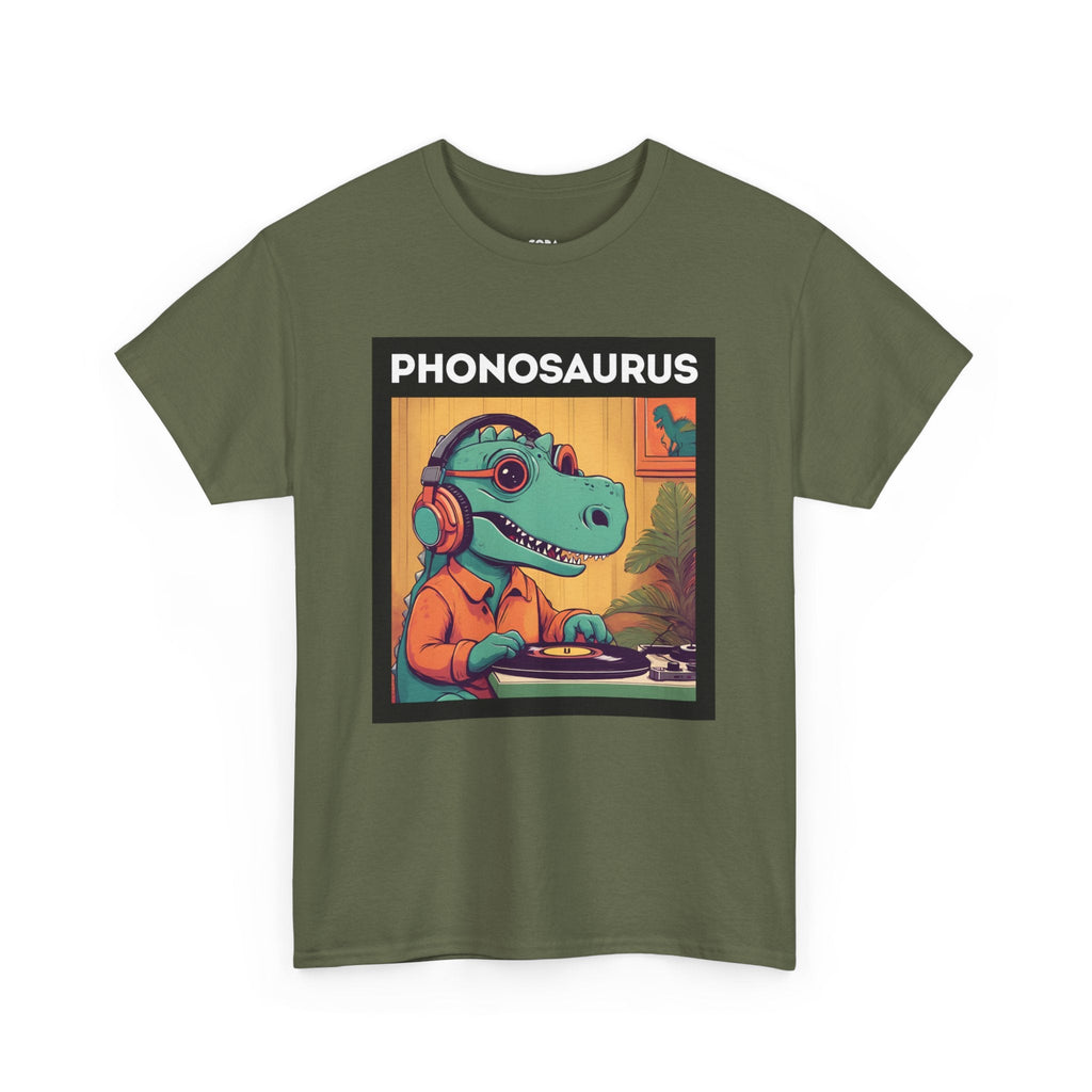 Phonosaurus Men's Vinyl T-Shirt