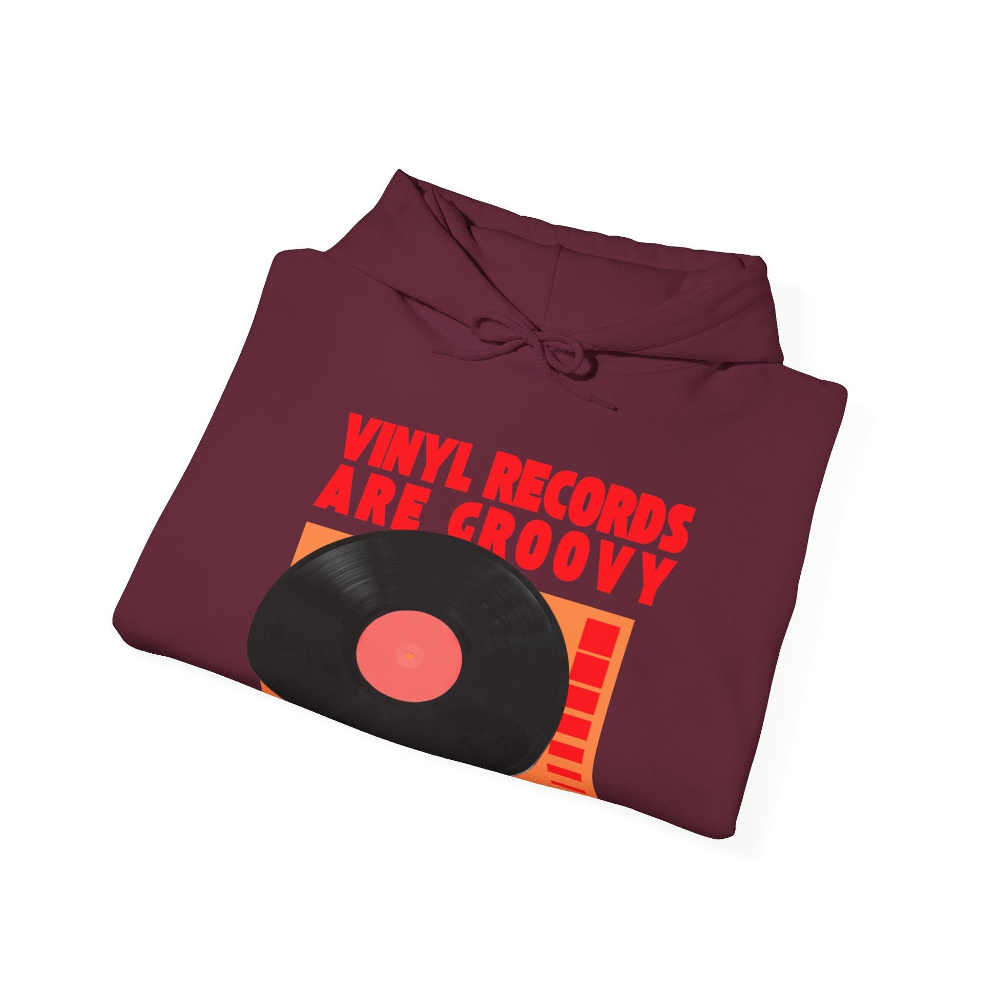 Vinyl Records Are Groovy Men's Hoodie
