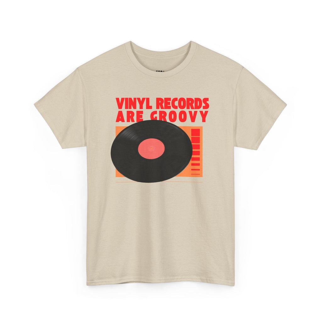 Vinyl Records Are Groovy Bold T-Shirt