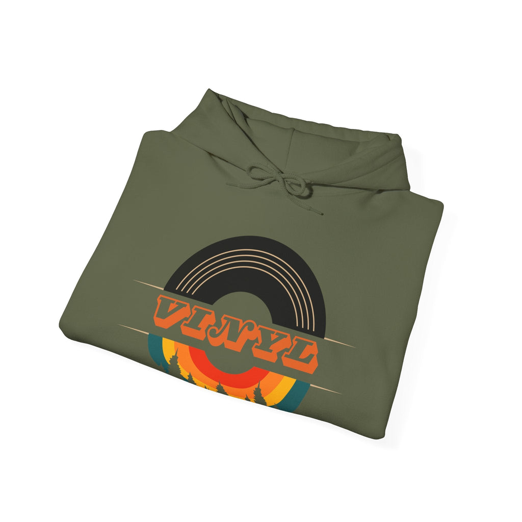 Vinyl Record Logo Men's Hoodie