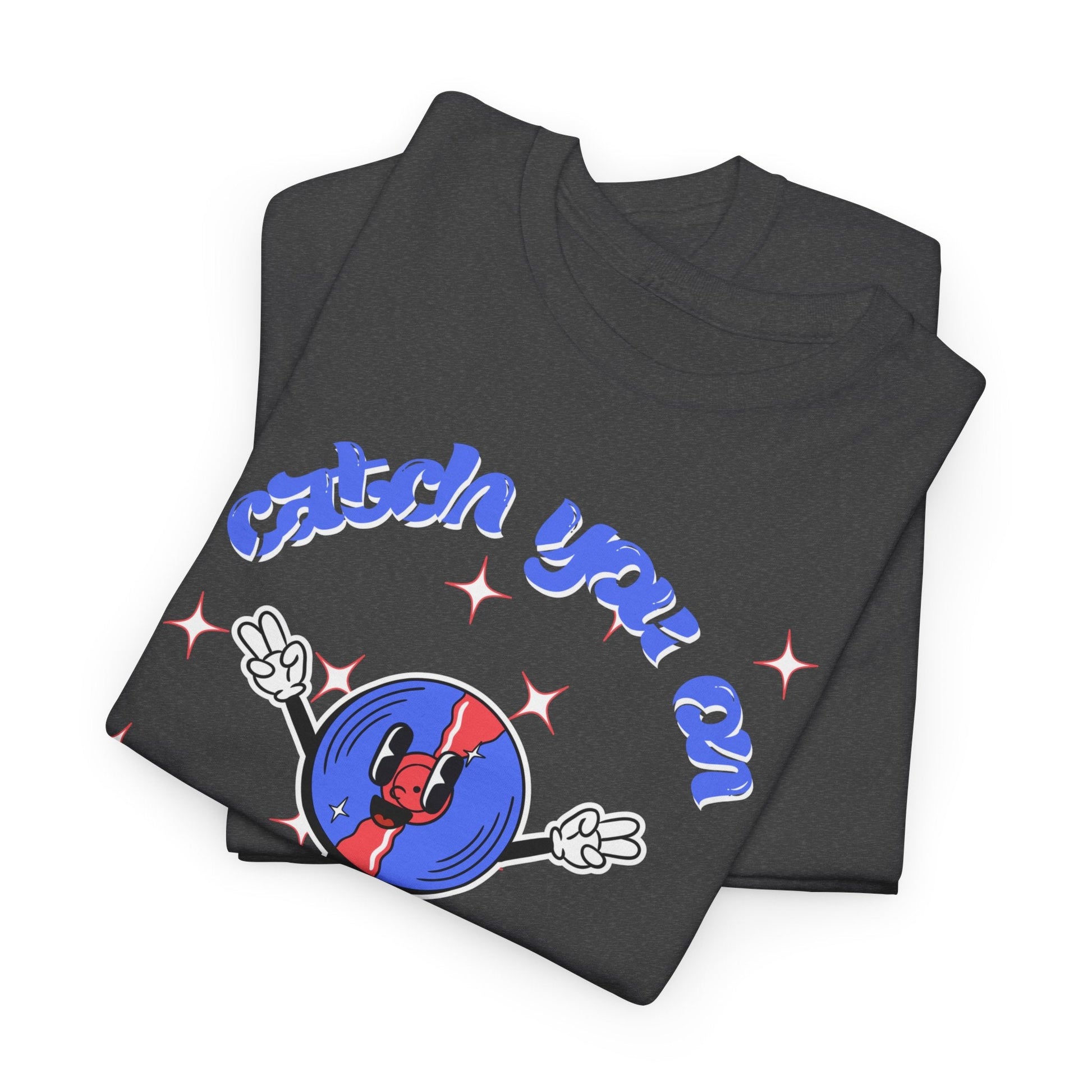 Catch You On The Flip Side Men's Vinyl T-Shirt