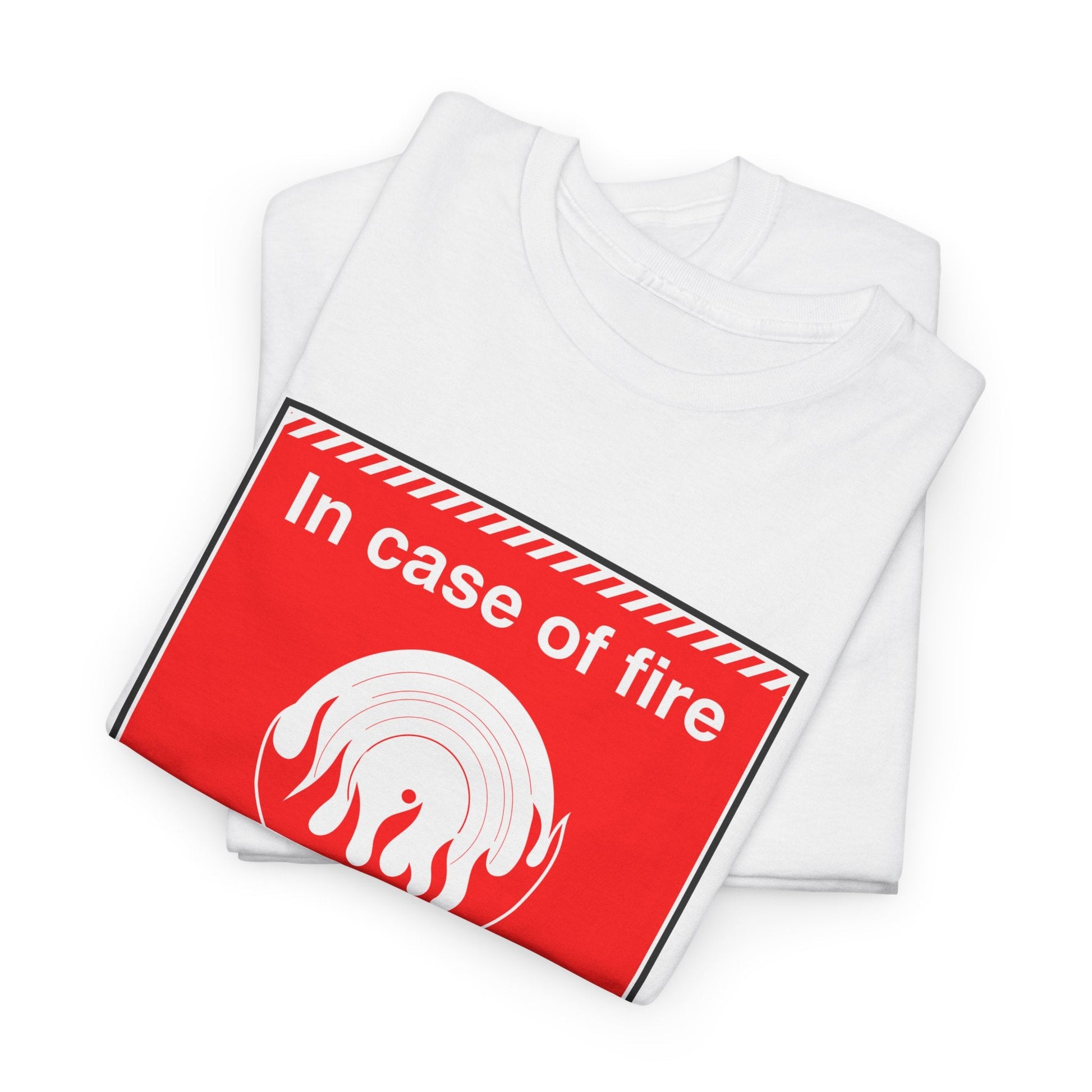 In Case of Fire Save My Vinyl T Shirt