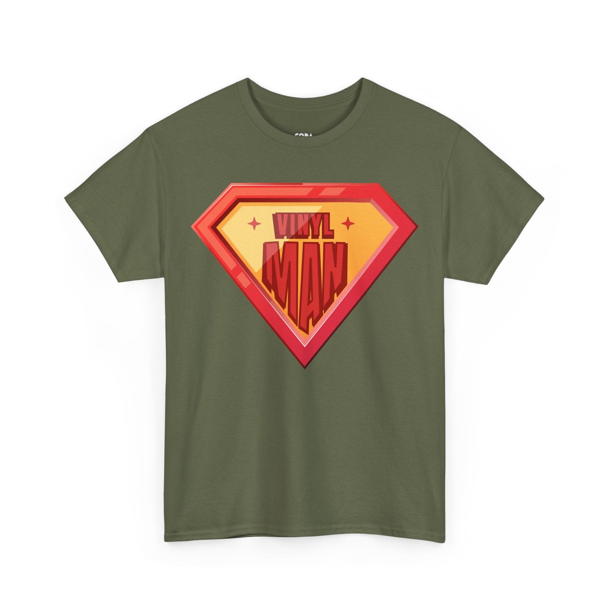 Vinyl Man Men's Superhero T-Shirt
