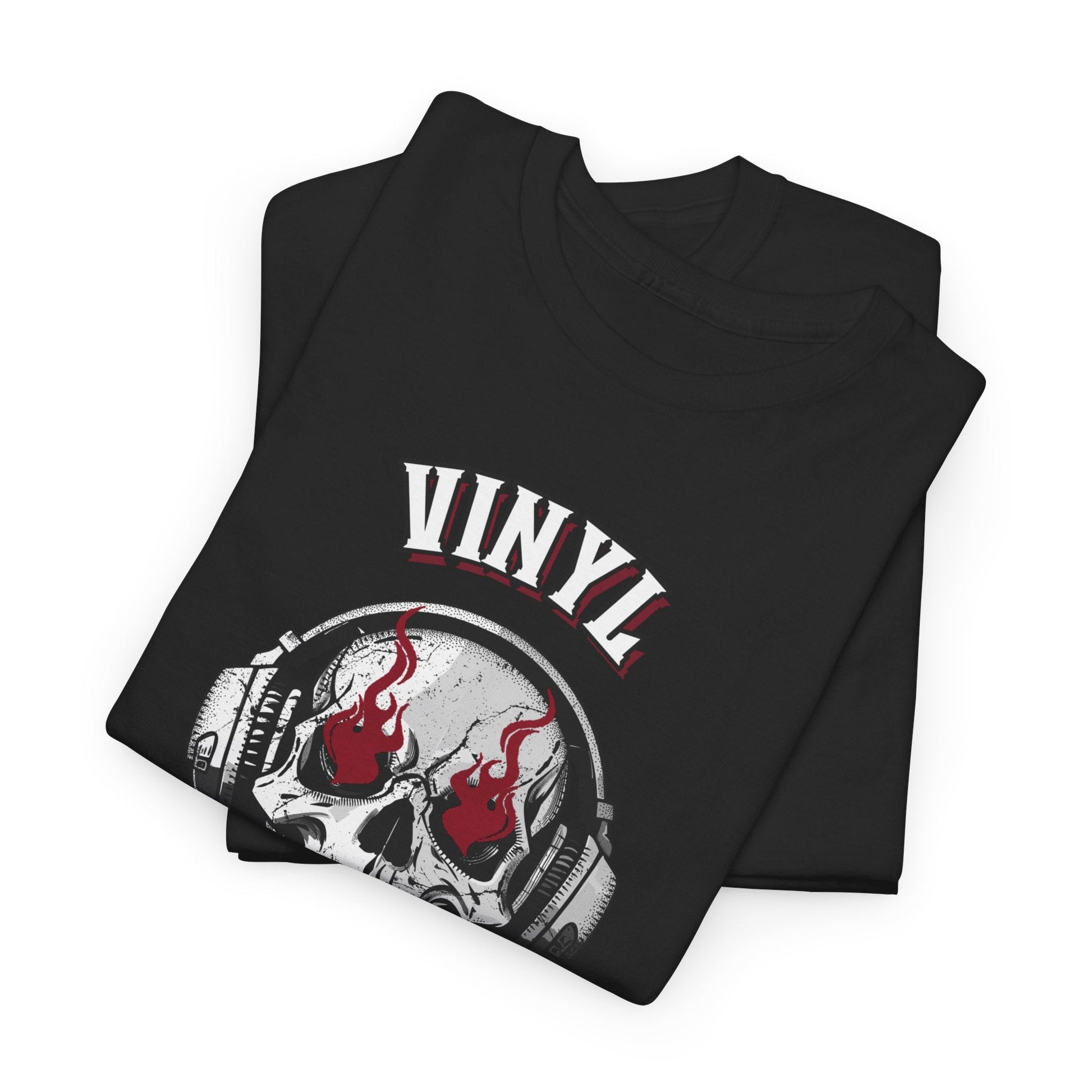 Vinyl Ain't Dead Skull Men's T-Shirt
