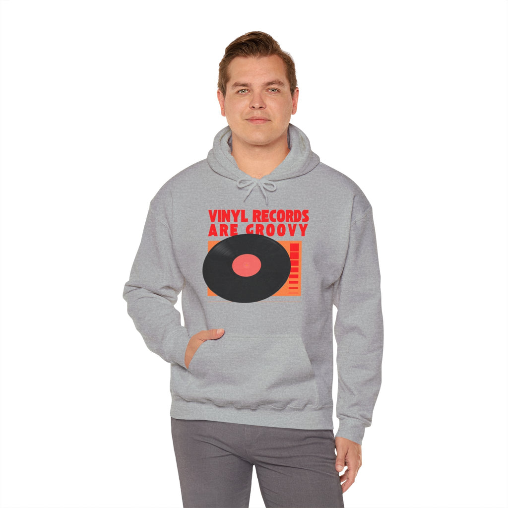 Vinyl Records Are Groovy Men's Hoodie