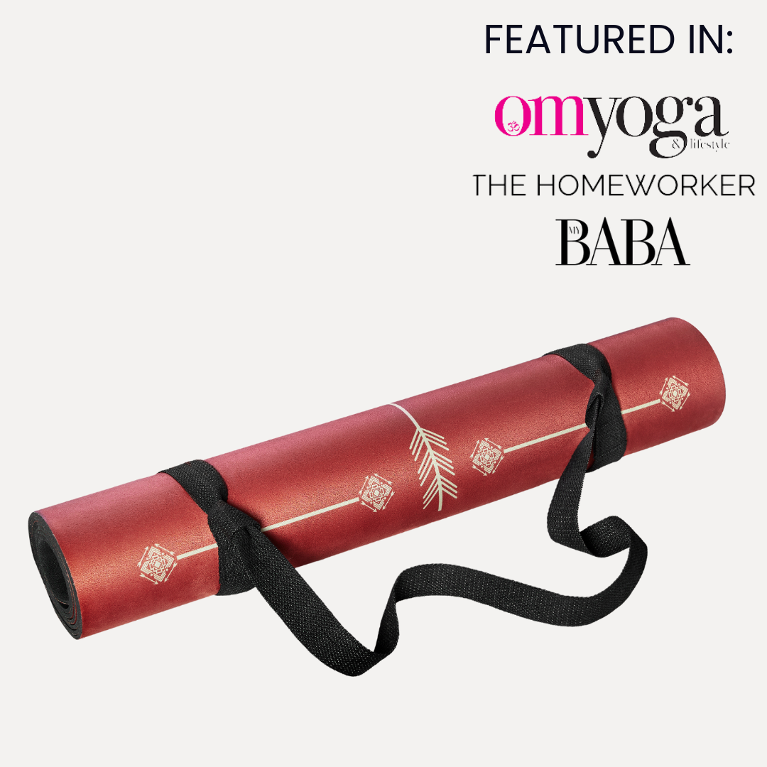 Warrior Red Velvet Sustainable Yoga Mat
