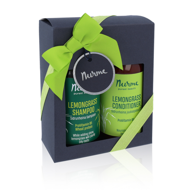 Nurme Lemongrass Hair Care Set – Natural & Eco-Friendly by Nurme at www.brixbailey.com