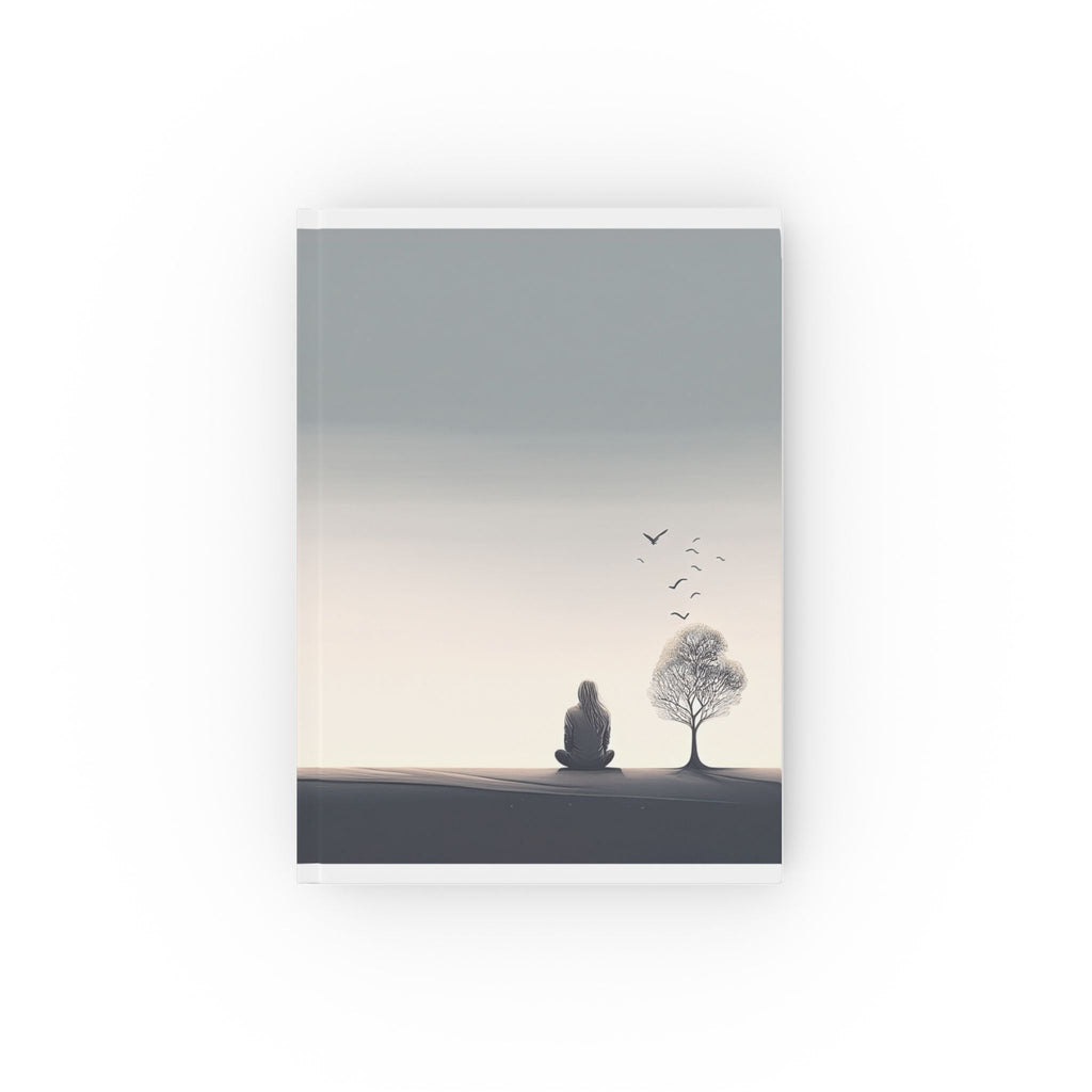 Hardcover Journal with Minimalist Design Lined Unlined or Graph Pages