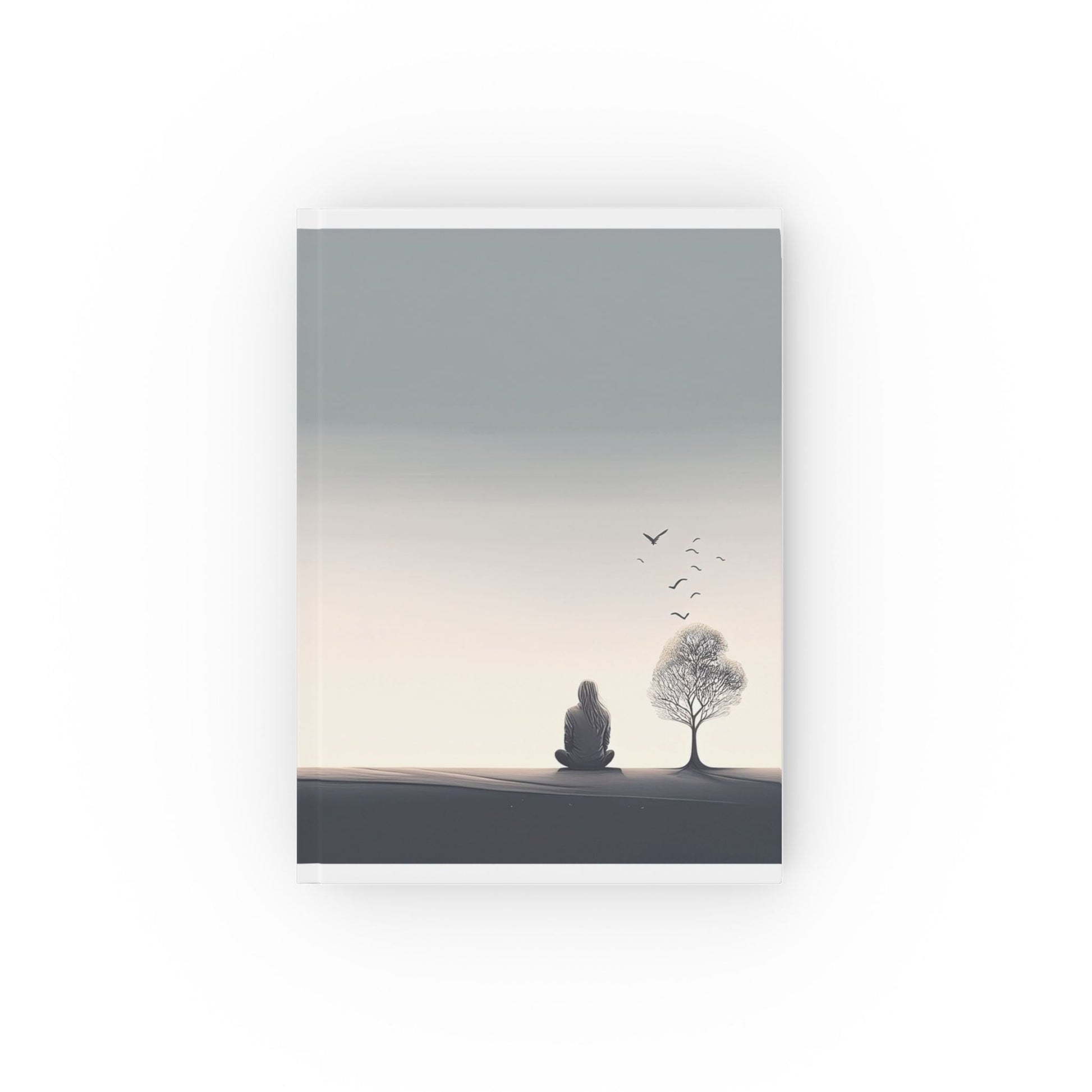 Hardcover Journal with Minimalist Design Lined Unlined or Graph Pages