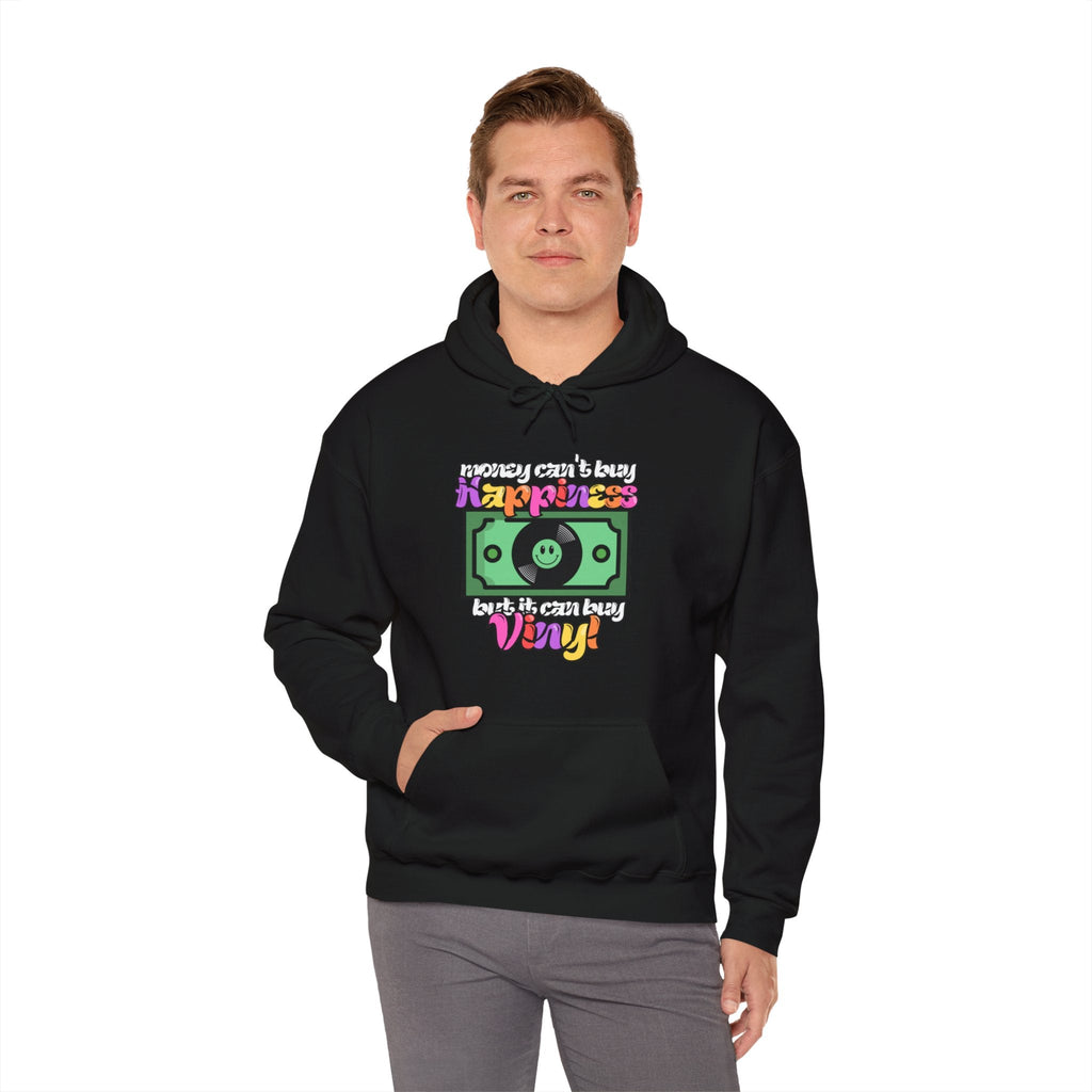 Money Can't Buy Happiness But It Can Buy Vinyl Men's Hoodie