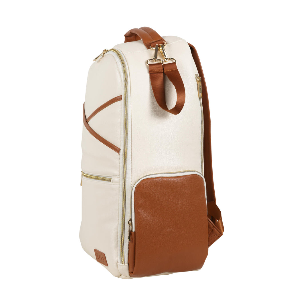 Stylish Cappuccino Diaper Bag – Spacious & Versatile by Ally Scandic at www.brixbailey.com