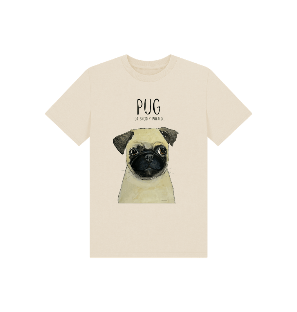 Snorty Potato Kids T-Shirt Adorable Pug Print for Children
