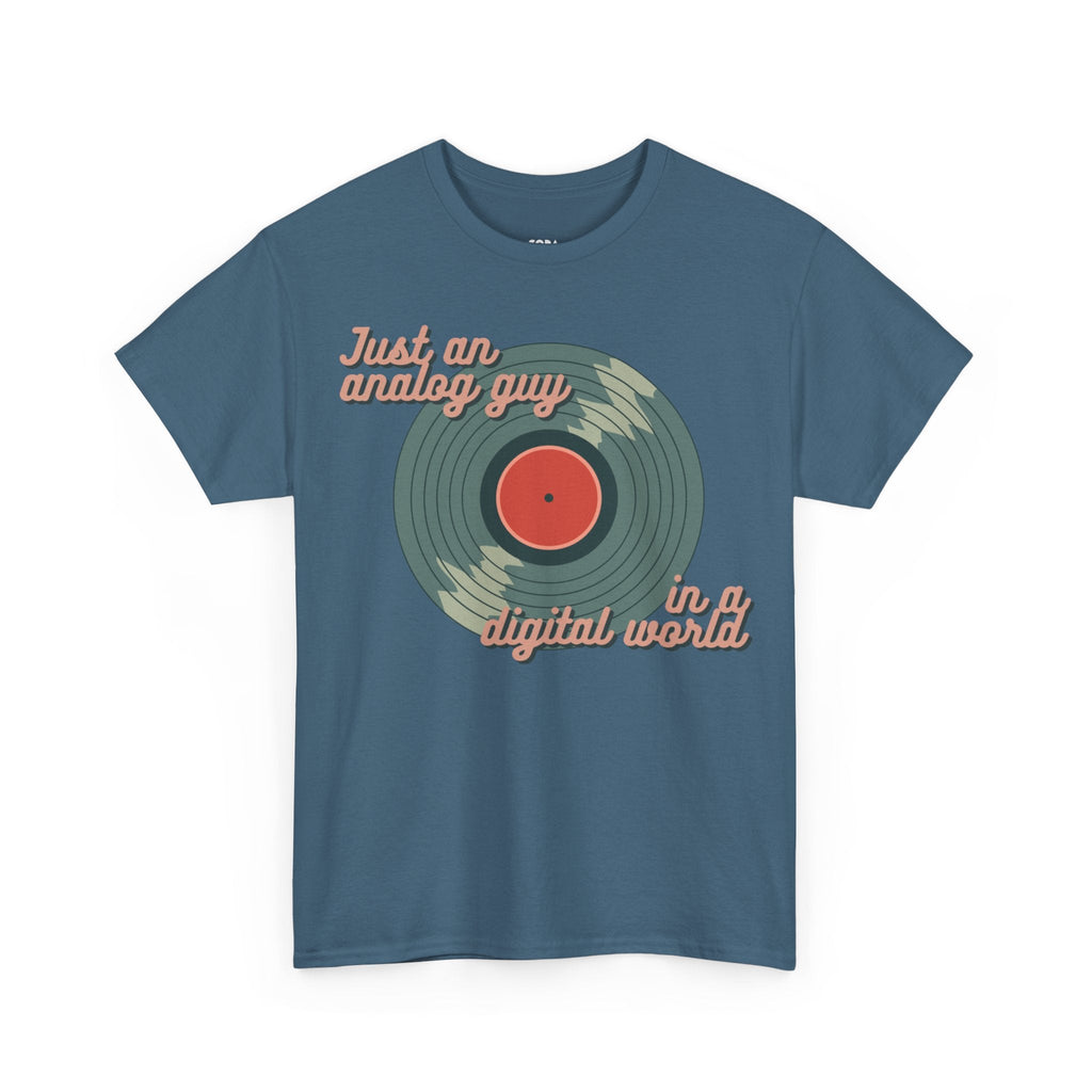 Just an Analog Guy in a Digital World Men's T-Shirt
