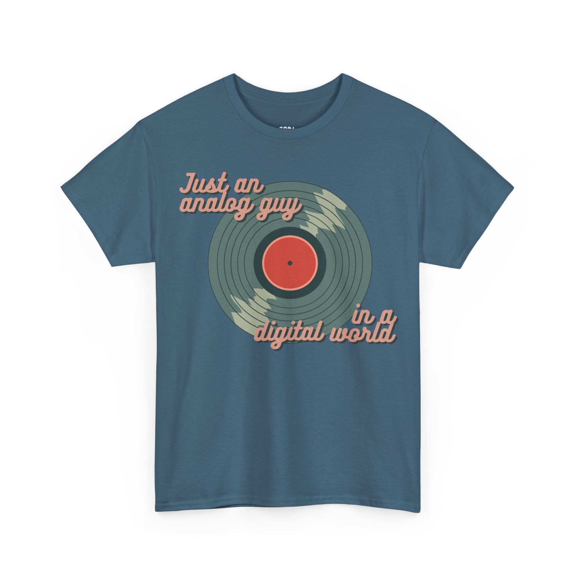 Just an Analog Guy in a Digital World Men's T-Shirt