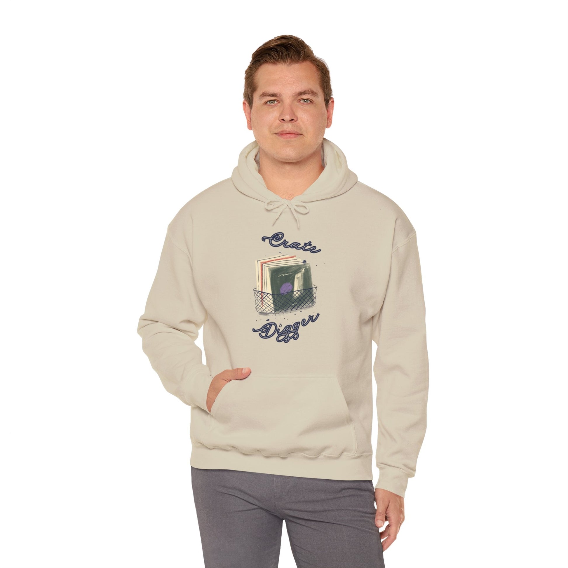 Crate Digger Men's Hoodie