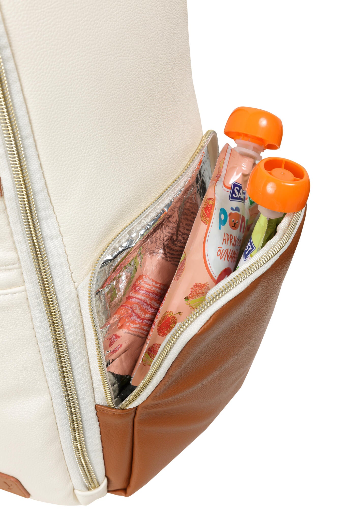 Stylish Cappuccino Diaper Bag – Versatile & Eco-Friendly by Ally Scandic at www.brixbailey.com