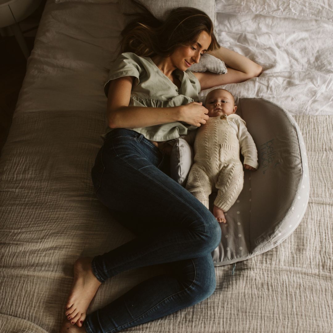 5 in 1 Cocoon Dotted Nursing Pillow Set