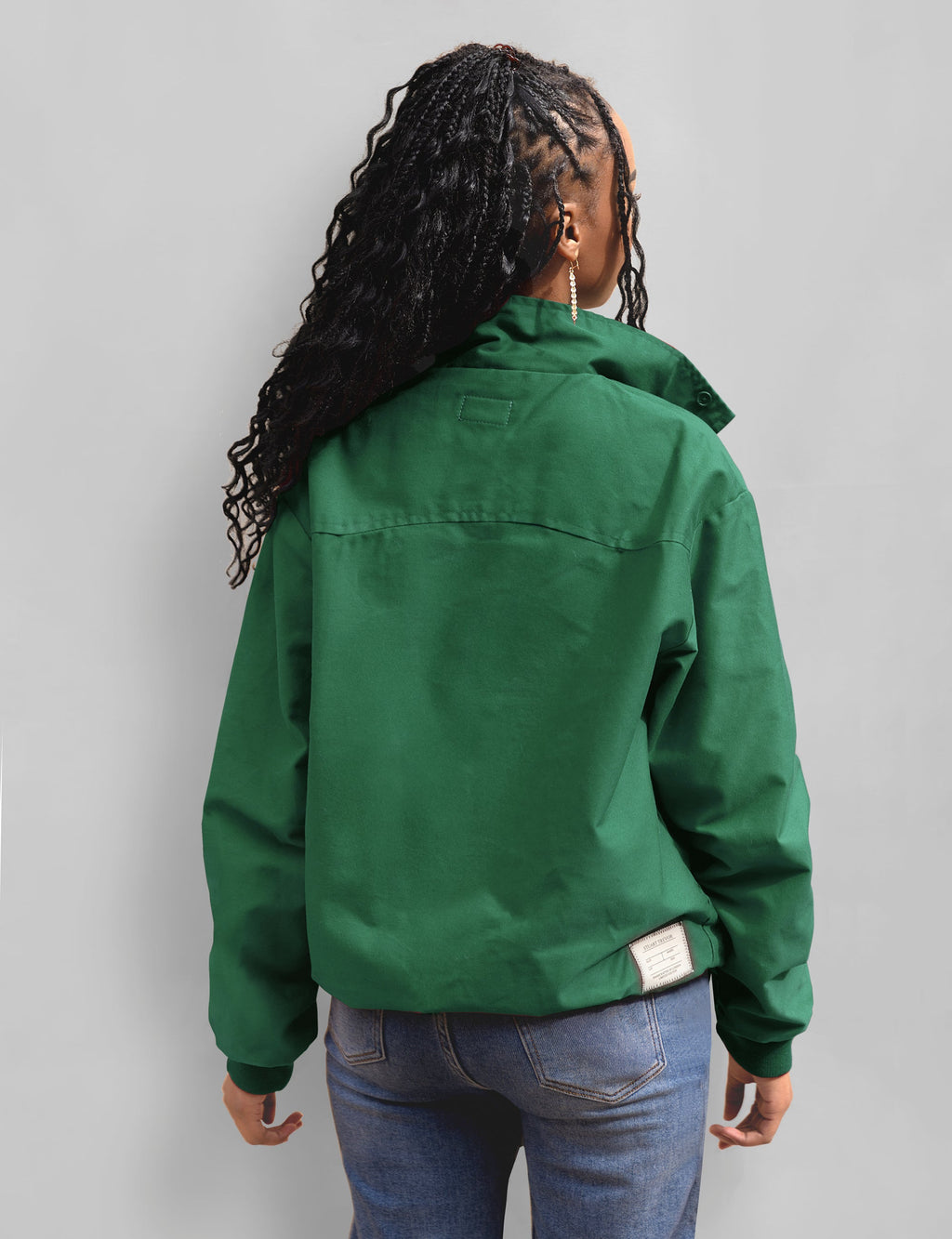 Classic Green Harrington Jacket