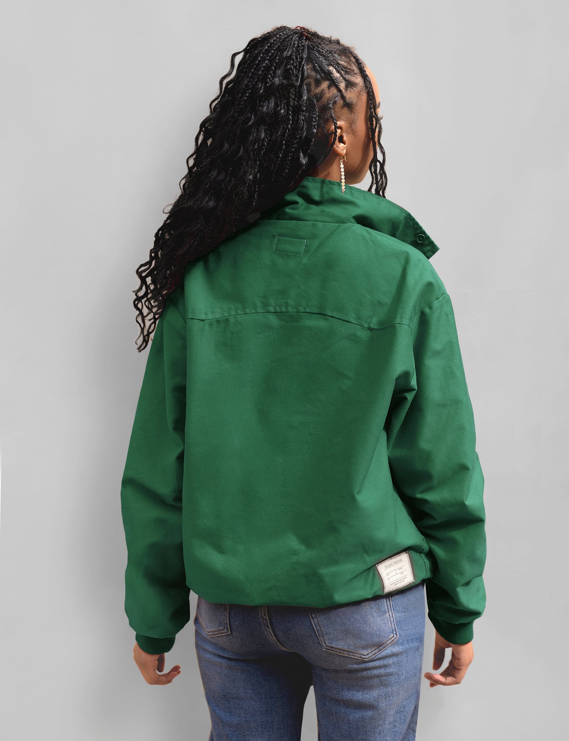 Classic Green Harrington Jacket