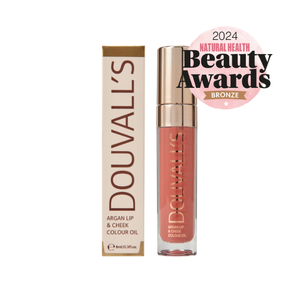 Argan Lip and Cheek Colour Oil in Wild Honey