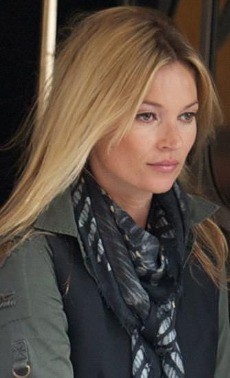 Black Scarf with Fur and Wolves Masks Print