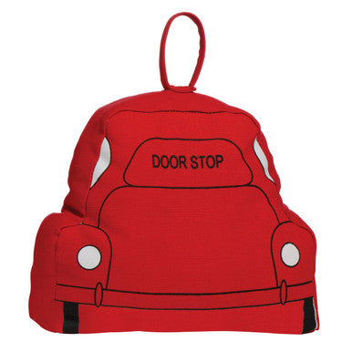 Red Fabric Door Stop